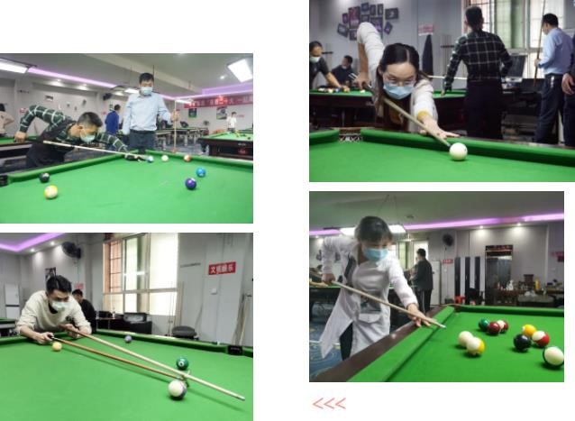 3044永利集团举行“喜迎二十大、一起向未来”职工台球赛